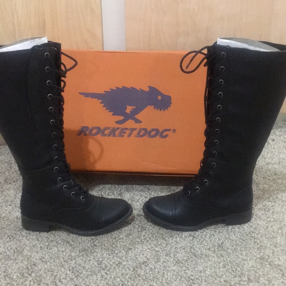 NEW Rocket Dog Calypso Black riding boots